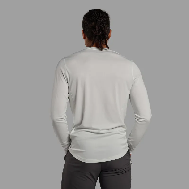 Montane Mens Dart Long Sleeved T-Shirt - Powder-2