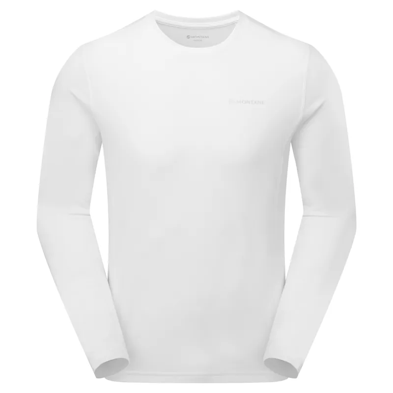 Montane Mens Dart Long Sleeved T-Shirt - Powder