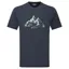 Montane Mens Dual Mountain T-Shirt - Eclipse Blue