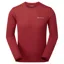 Montane Mens Dart Nano Long Sleeved T-Shirt - Dark Maple