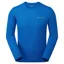 Montane Mens Dart Nano Long Sleeved T-Shirt - Neptune Blue