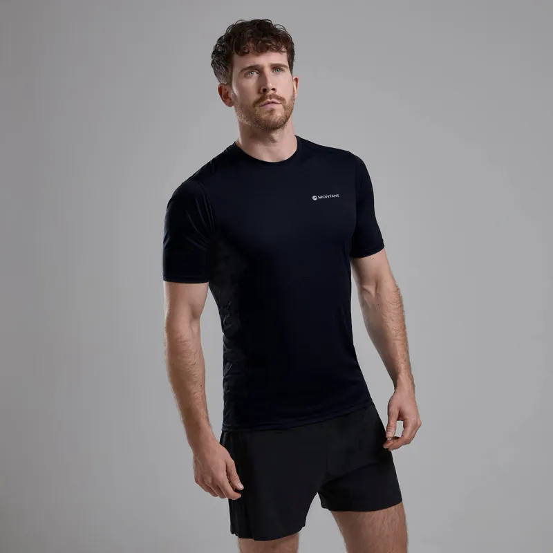 Montane Mens Dart Nano T-Shirt - Black-1