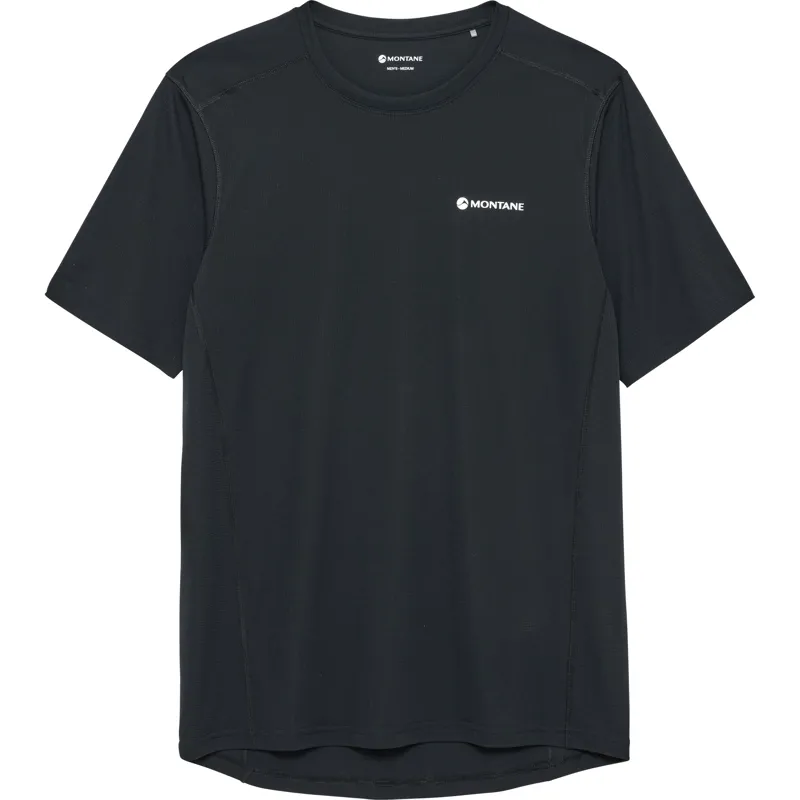 Montane Mens Dart Nano T-Shirt - Black
