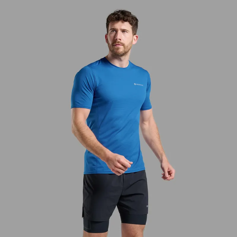 Montane Mens Dart Nano T-Shirt - Neptune Blue-1