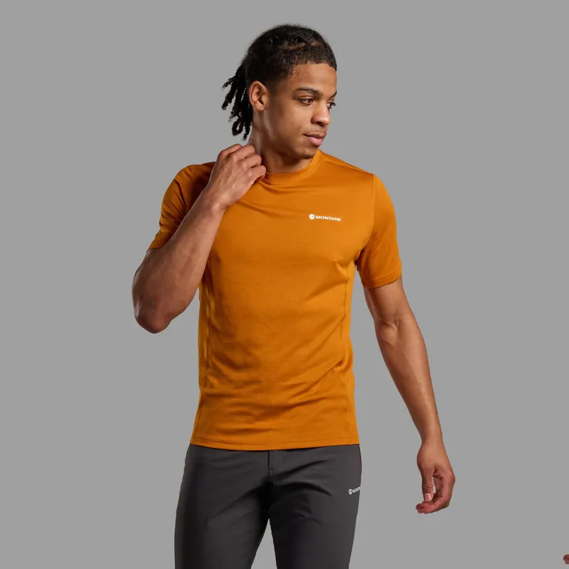 Montane Mens Dart T-Shirt - Amber-1