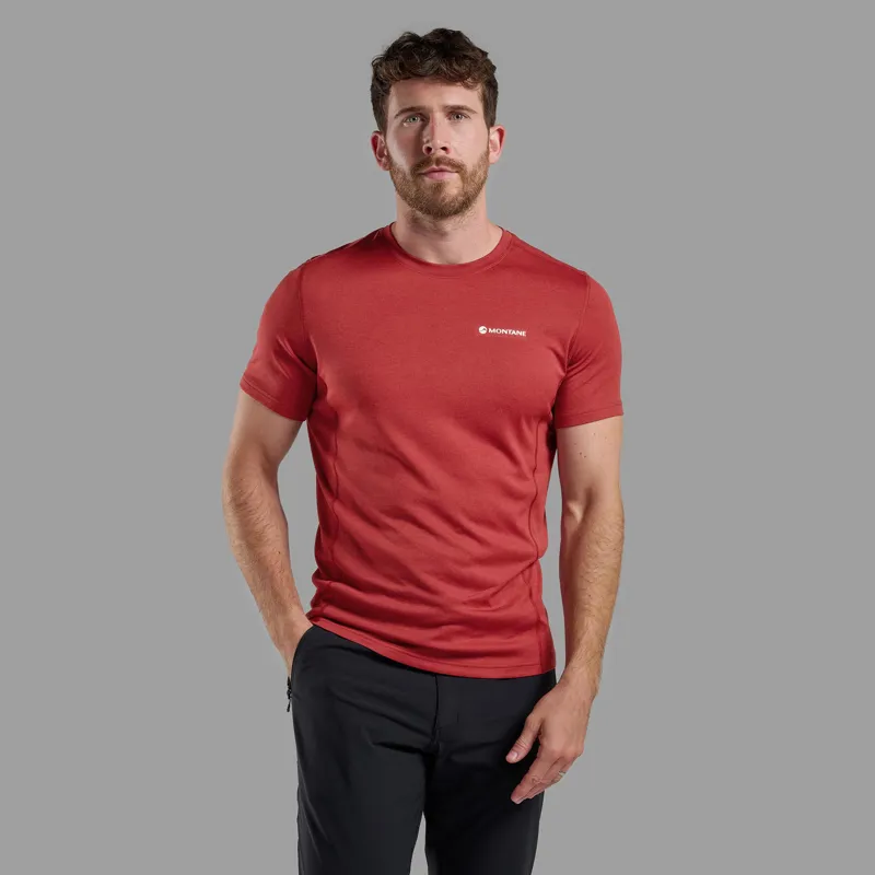 Montane Mens Dart T-Shirt - Dark Maple-1