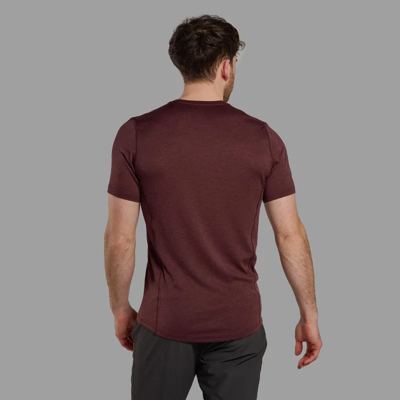 Montane Mens Dart T-Shirt - Dark Garnet-2