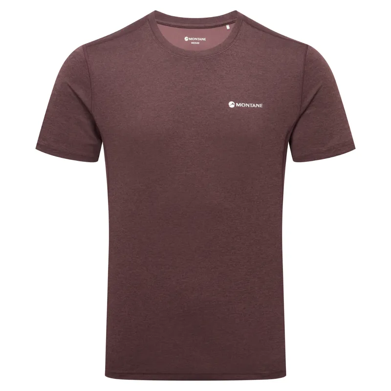 Montane Mens Dart T-Shirt - Dark Garnet