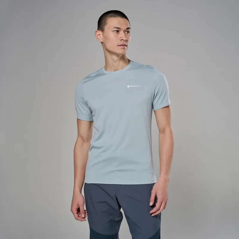 Montane Mens Dart T-Shirt - Frost Blue-1
