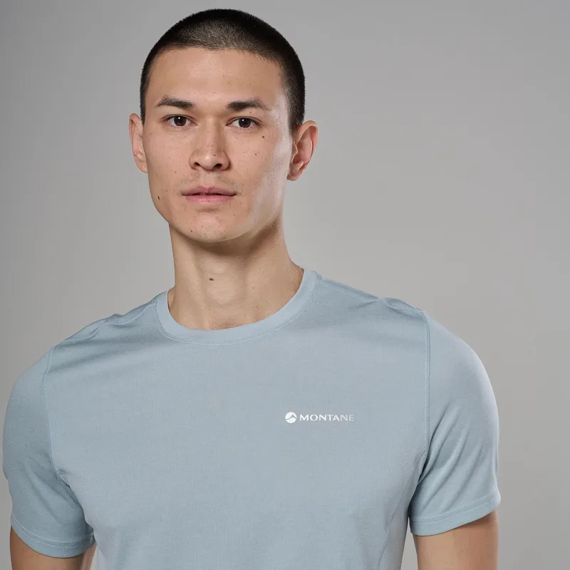Montane Mens Dart T-Shirt - Frost Blue-3