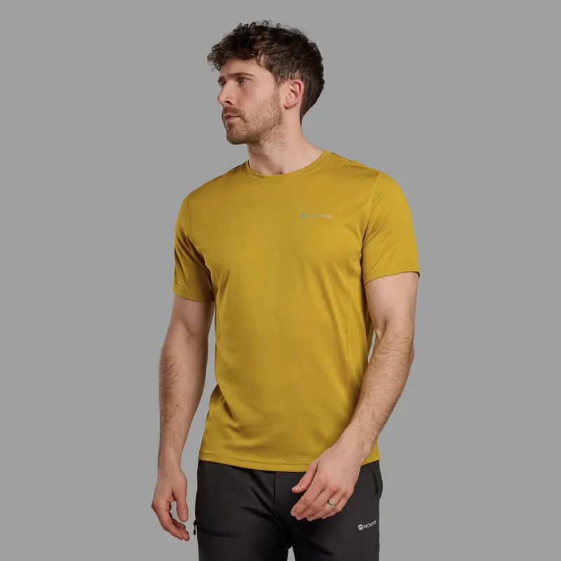 Montane Mens Dart T-Shirt - Ginkgo Gold-1