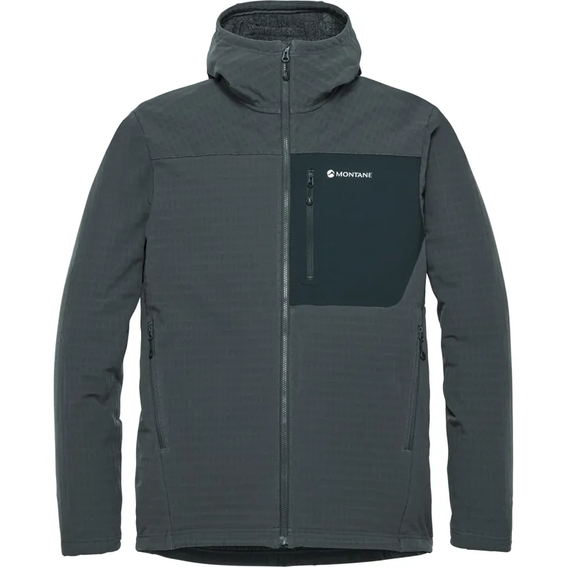 Montane Mens Dura Hoodie - Midnight Grey