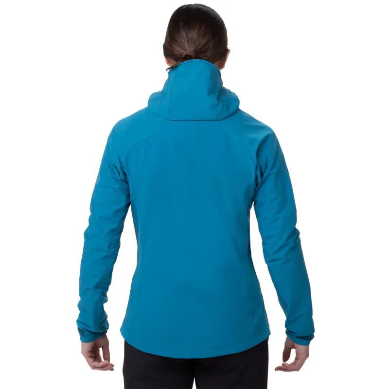 Mountain Equipment Womens Frontier Hooded Jacket - Alto Blue-2