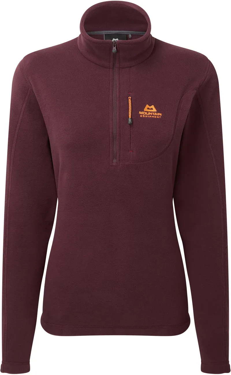 Mountain Equipment Womens Micro ZipT Fleece Raisin