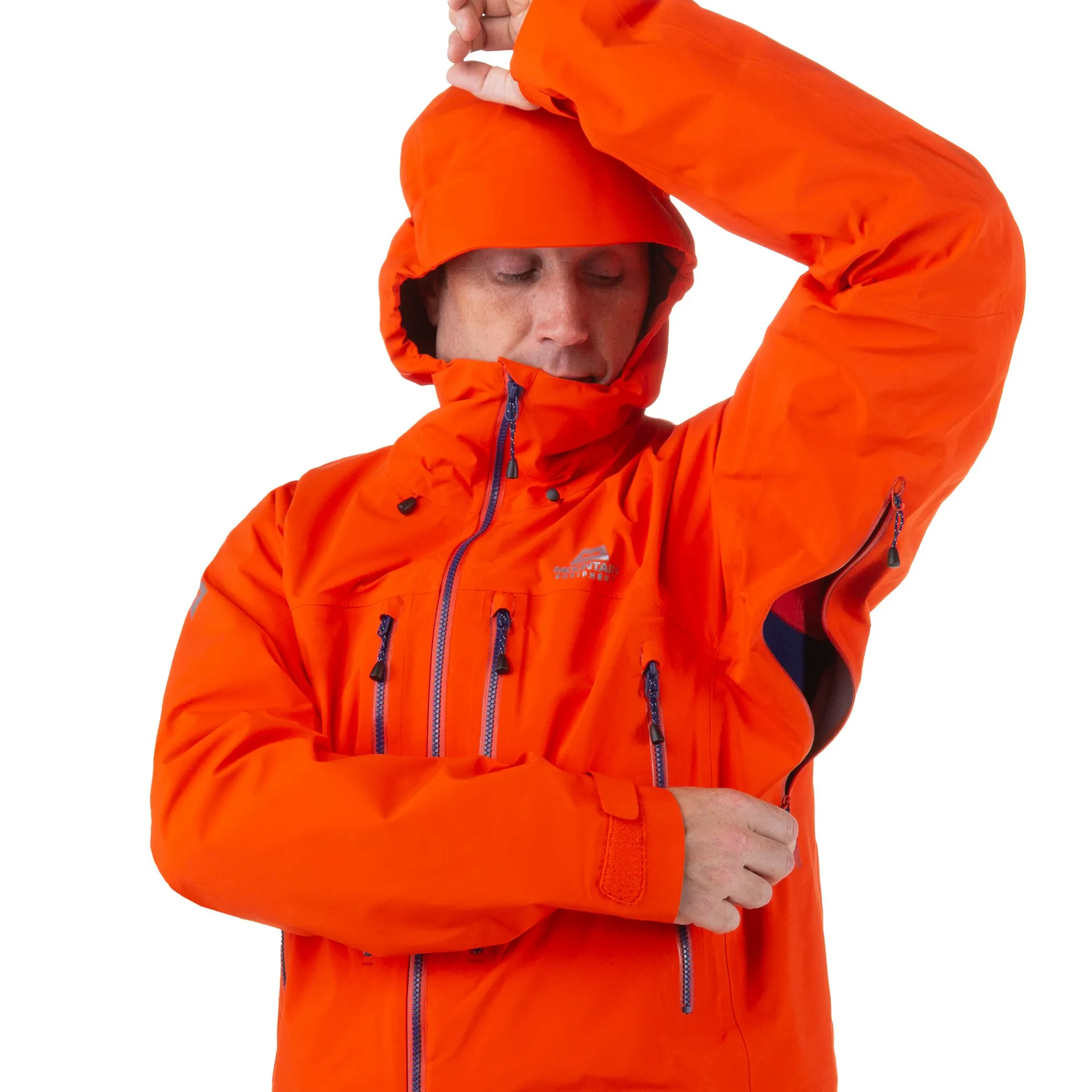 Mountain Equipment Mens Changabang Jacket Cardinal Orange