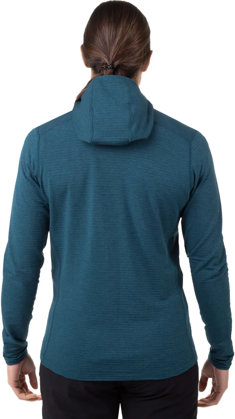 Mountain Equipment Womens Lumiko Hooded Jacket - Medieval Blue-2