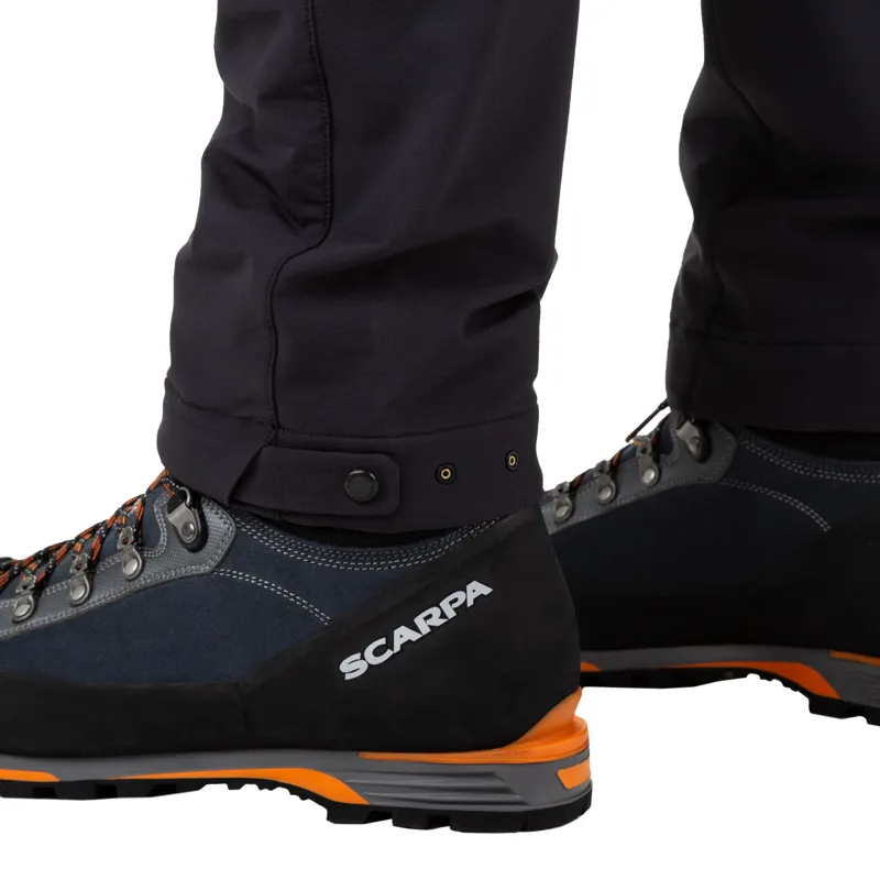 Mountain Equipment Mens Ibex Pro Trousers - Short Leg - Black-6