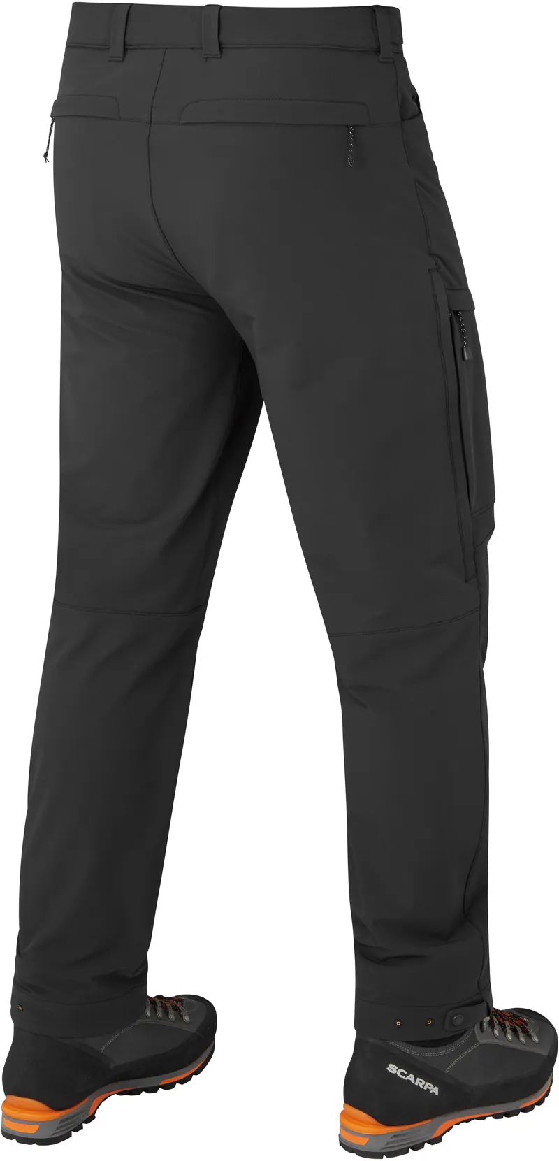 Mountain Equipment Mens Ibex Pro Trousers - Short Leg - Black-2