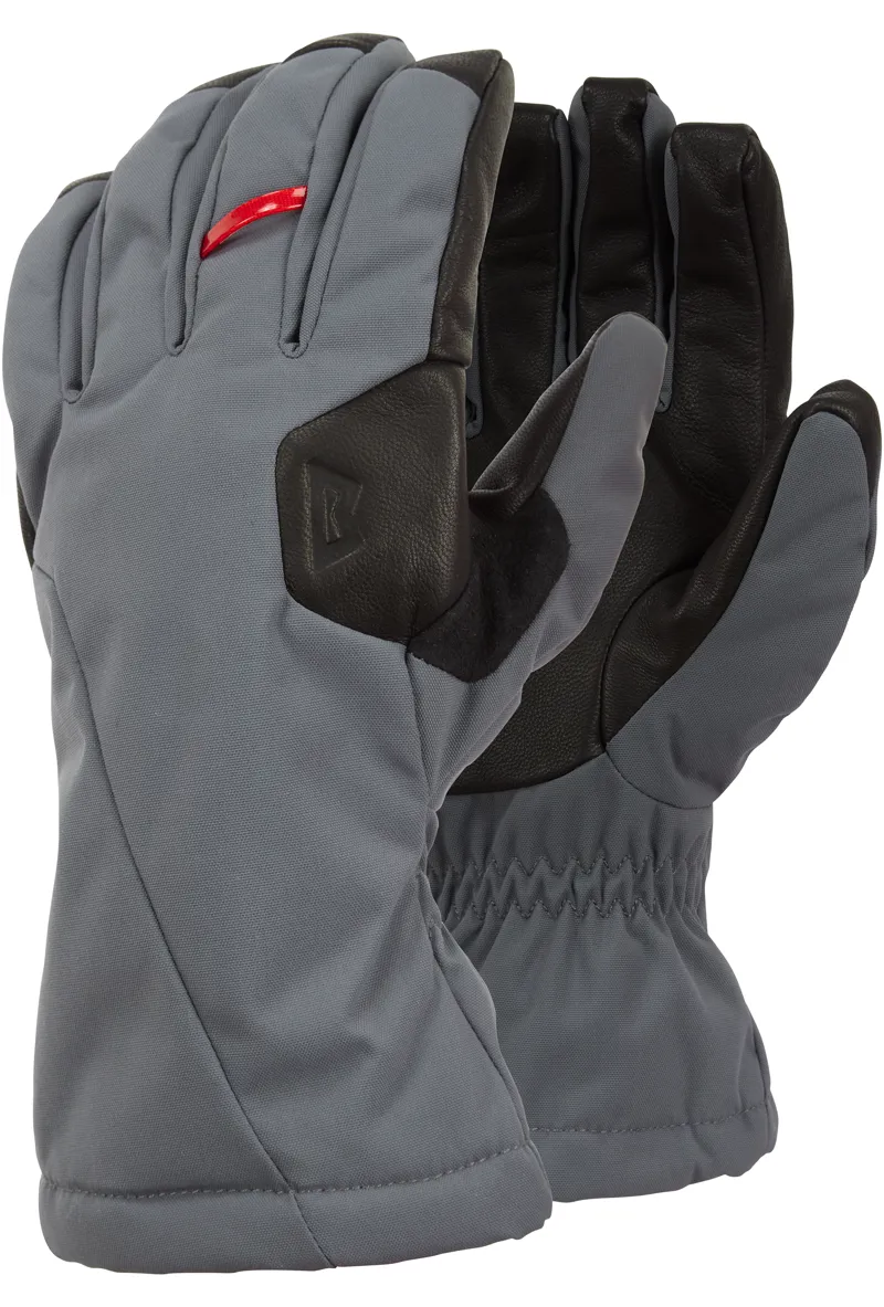 Mountain Equipment Mens Guide Gloves - Flint Grey-Black