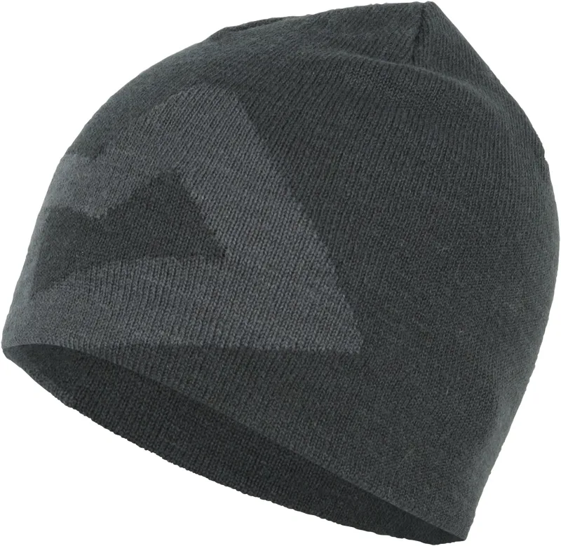 Mountain Equipment Branded Knitted Beanie - Raven-Shadow