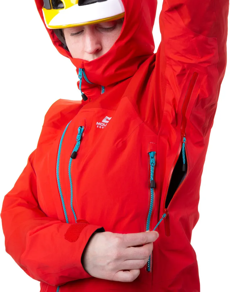 Mountain Equipment Womens Manaslu Jacket - Imperial Red-Crimson-5