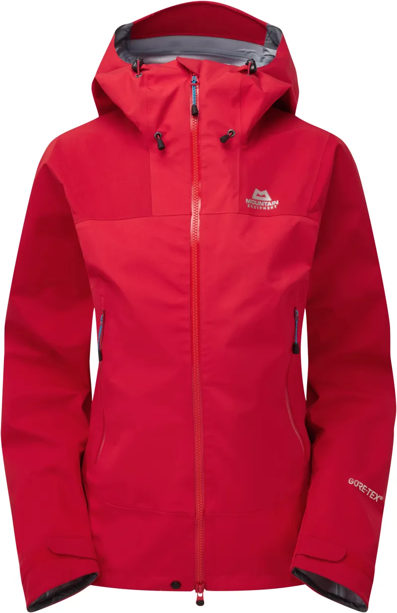 Mountain Equipment Womens Rupal Jacket - Imperial Red-Crimson