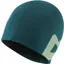 Mountain Equipment Womens Branded Knitted Beanie - Deep Teal-Lichen