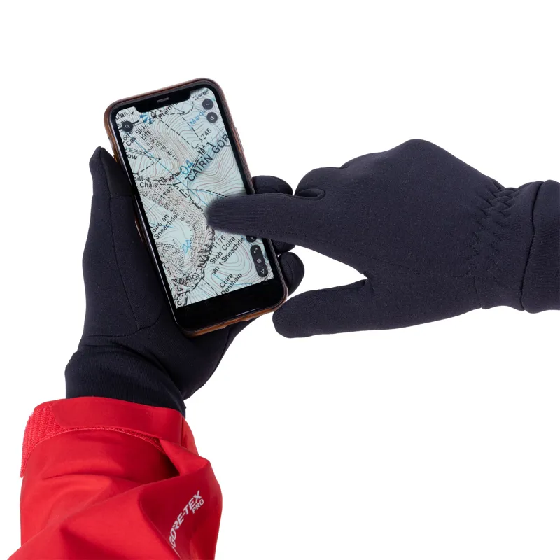 Mountain Equipment Touch Screen Gloves - Black-3