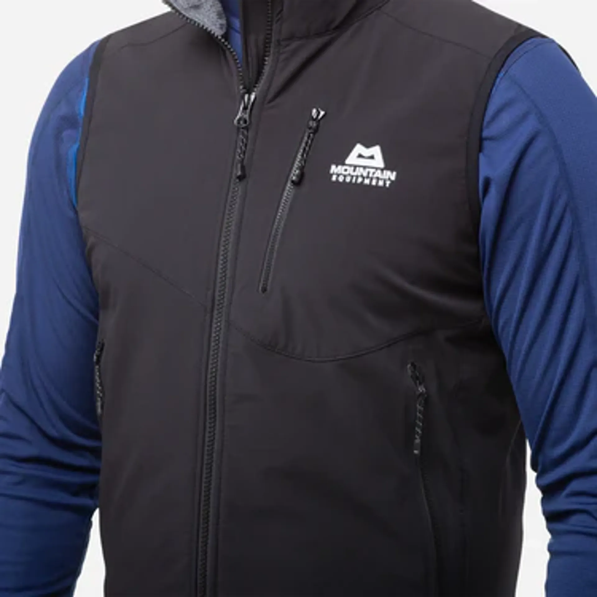 Gilet Homme Mountain Equipment Frontier - Softshell Noir - Taille XL - Occasion