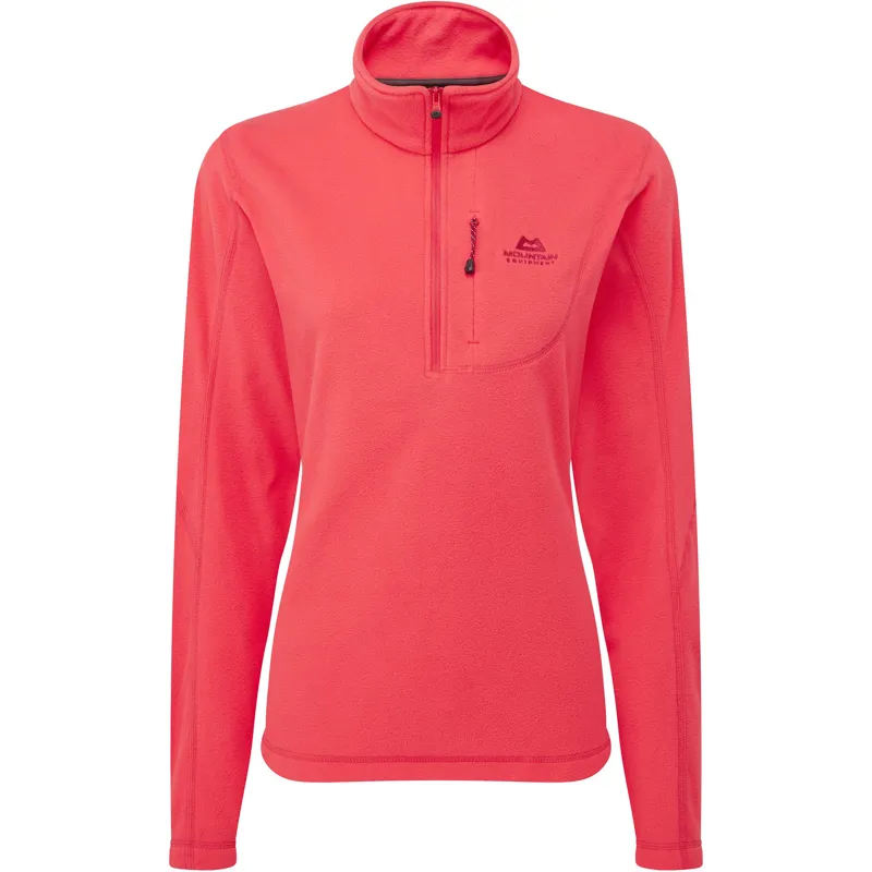 Mountain Equipment Womens Micro Zip-T Fleece - Hibiscus