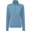Mountain Equipment Womens Micro Zip-T Fleece - Stellar Blue