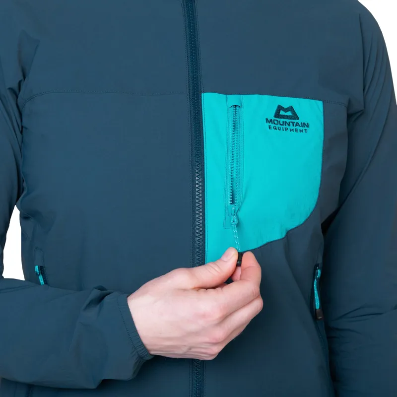 Mountain Equipment Womens Echo Hooded Jacket - Deep Teal-6