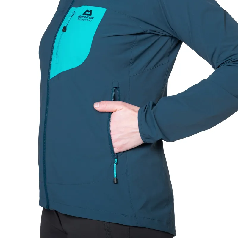 Mountain Equipment Womens Echo Hooded Jacket - Deep Teal-7