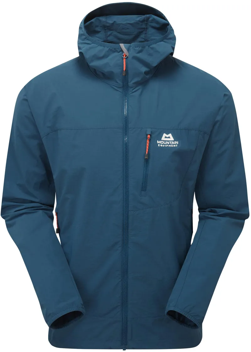 Mountain Equipment Mens Echo Hooded Jacket - Majolica Blue