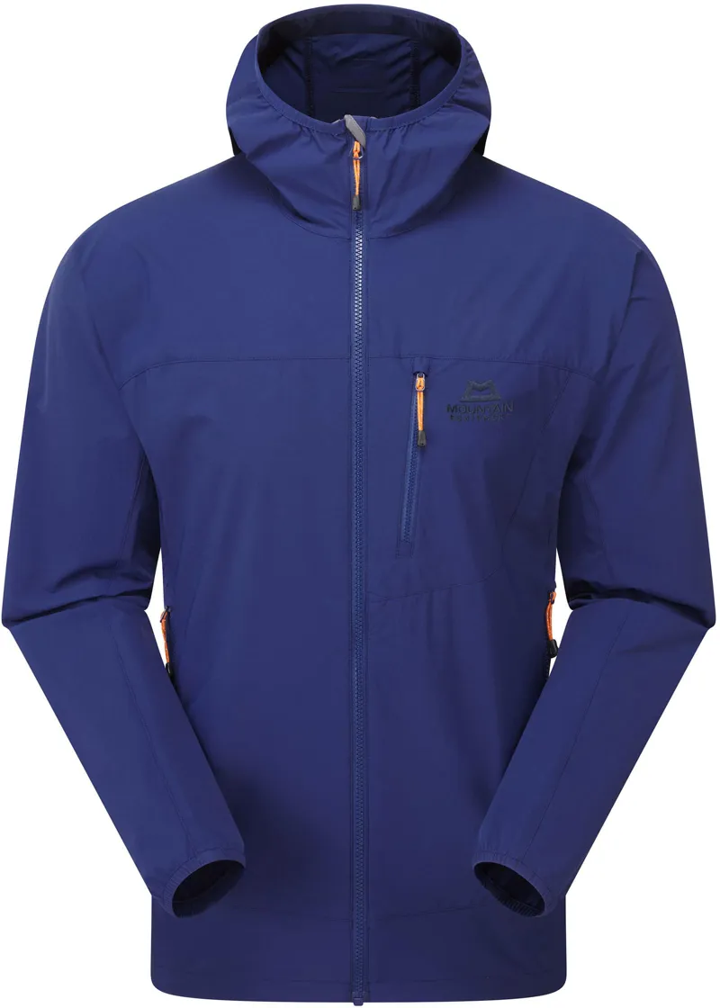 Mountain Equipment Mens Echo Hooded Jacket - Admiral Blue