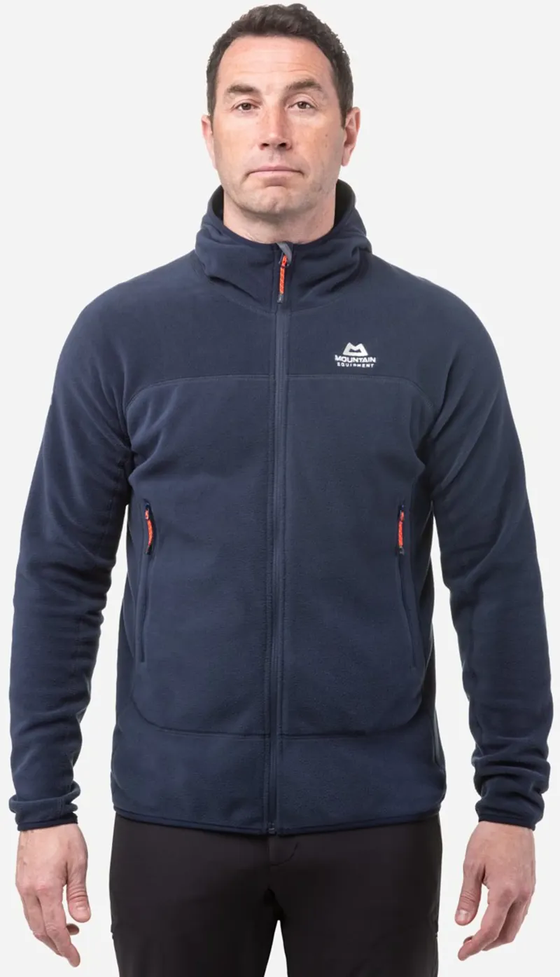 Mountain Equipment Mens Micro Zip Fleece Jacket - Black-1
