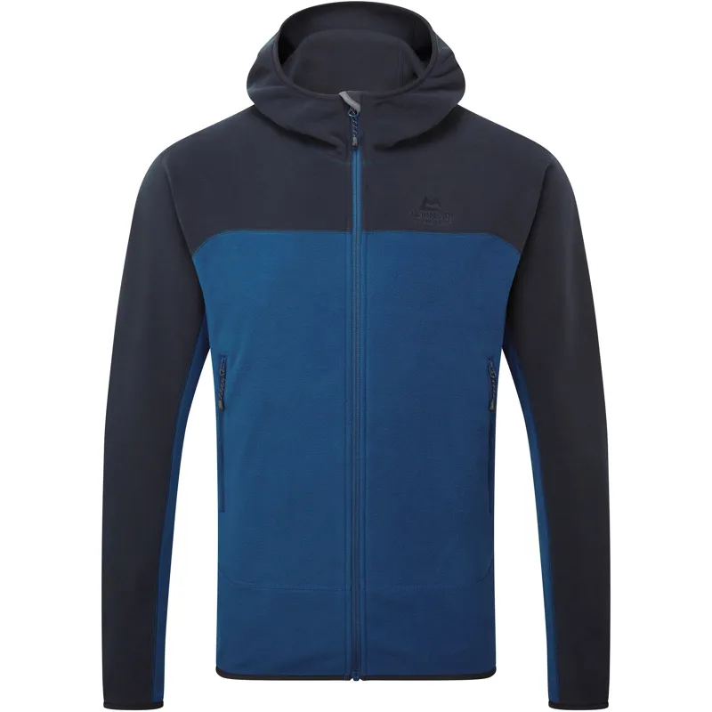 Mountain Equipment Mens Micro Zip Fleece Jacket - Admiral-Cosmos