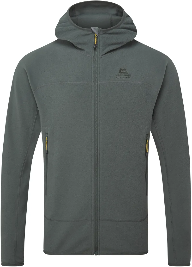 Mountain Equipment Mens Micro Zip Fleece Jacket - Slate Green