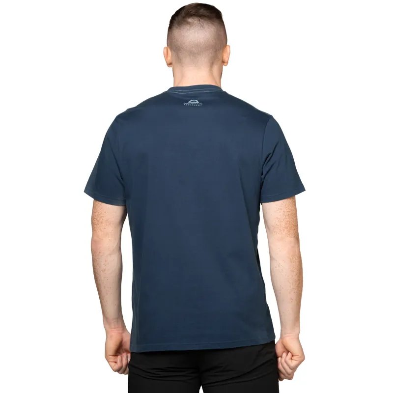 Mountain Equipment Mens Roundel Tee - Denim Blue-2