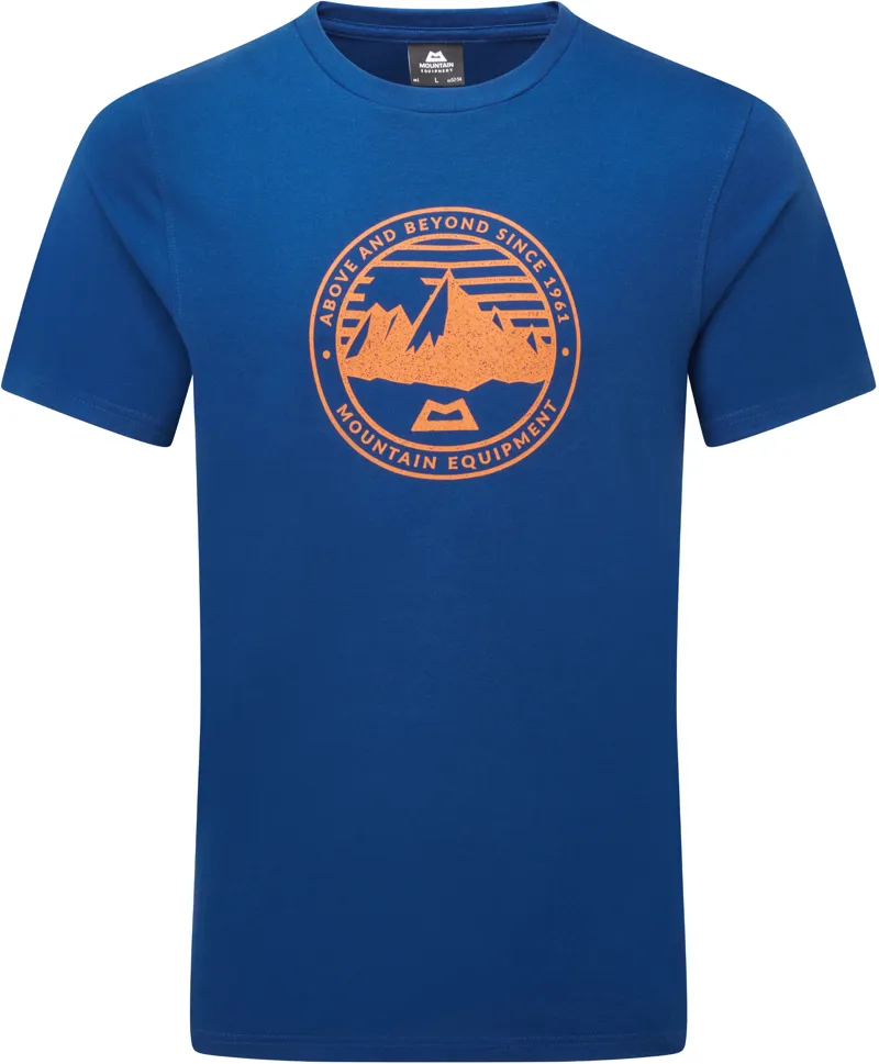 Mountain Equipment Mens Roundel Tee - Admiral Blue