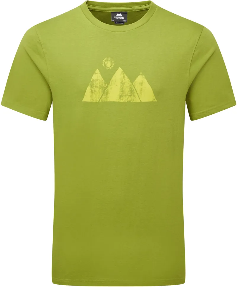 Mountain Equipment Mens Mountain Sun Tee - Cactus