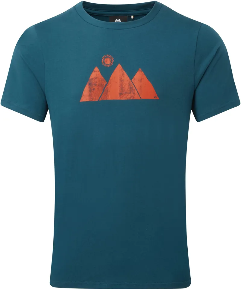 Mountain Equipment Mens Mountain Sun Tee - Majolica Blue
