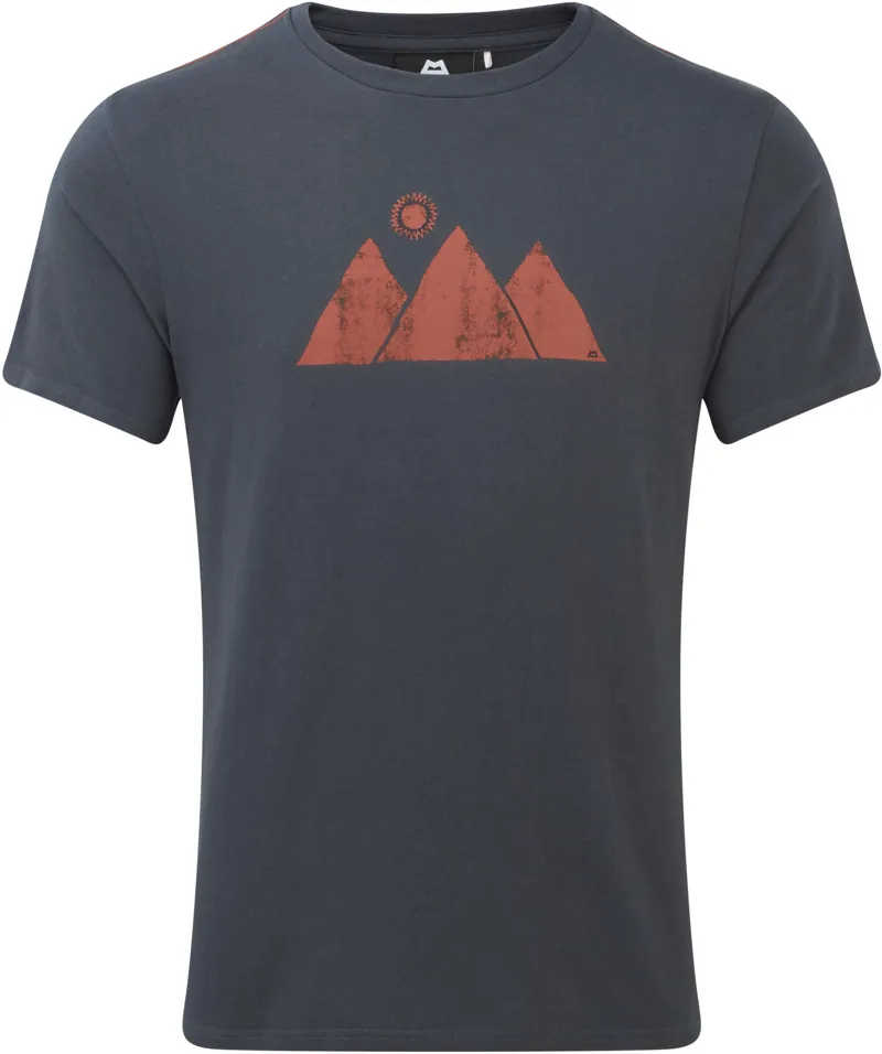 Mountain Equipment Mens Mountain Sun Tee - Ombre Blue
