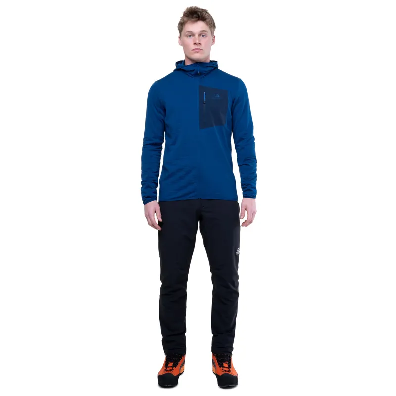 Mountain Equipment Mens Lumiko Hooded Jacket - Admiral-Cosmos-3