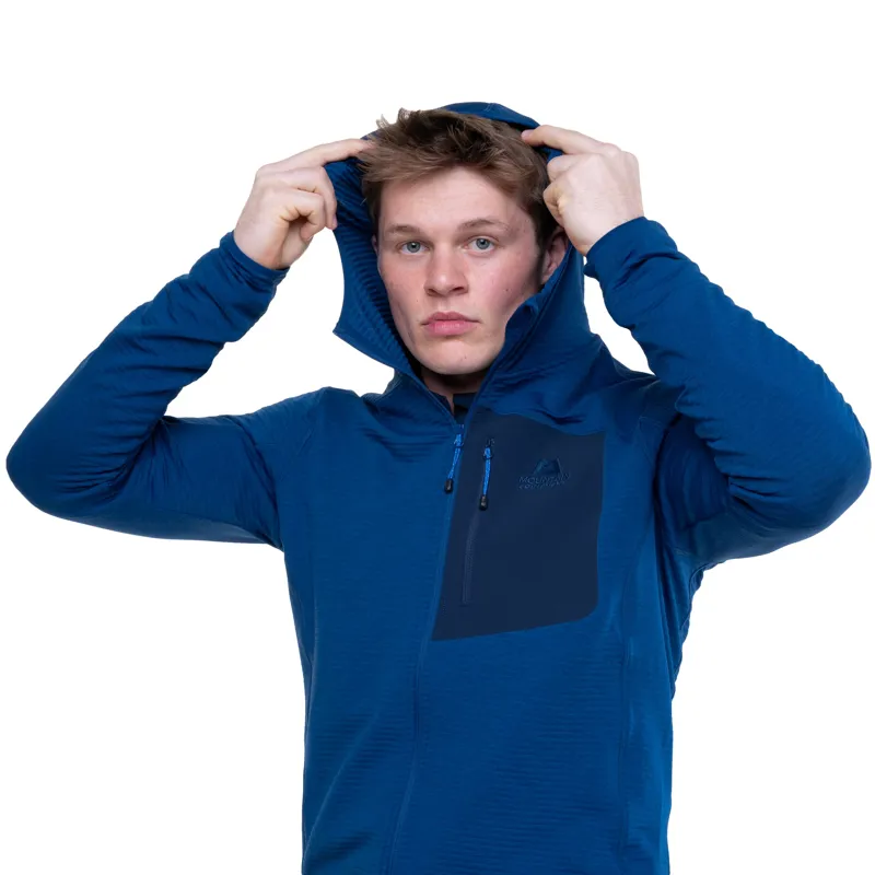 Mountain Equipment Mens Lumiko Hooded Jacket - Admiral-Cosmos-6