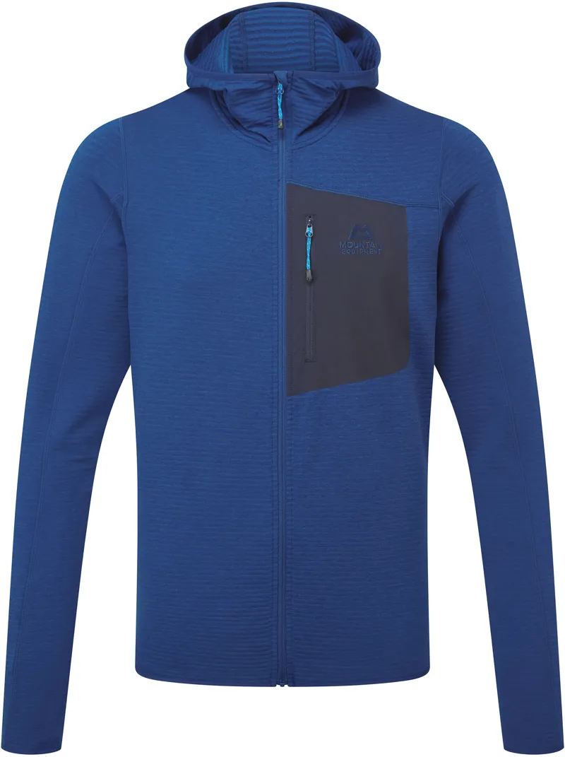 Mountain Equipment Mens Lumiko Hooded Jacket - Admiral-Cosmos