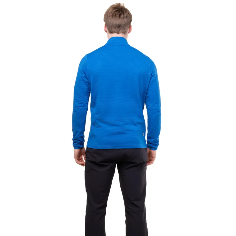 Mountain Equipment Mens Lumiko Zip T Fleece - Atlantic-Cosmos-5