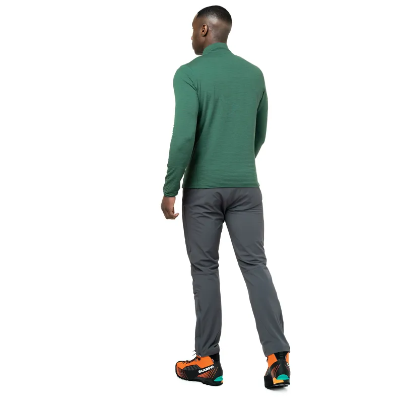 Mountain Equipment Mens Lumiko Zip-T Fleece - Fern-Ombre-4