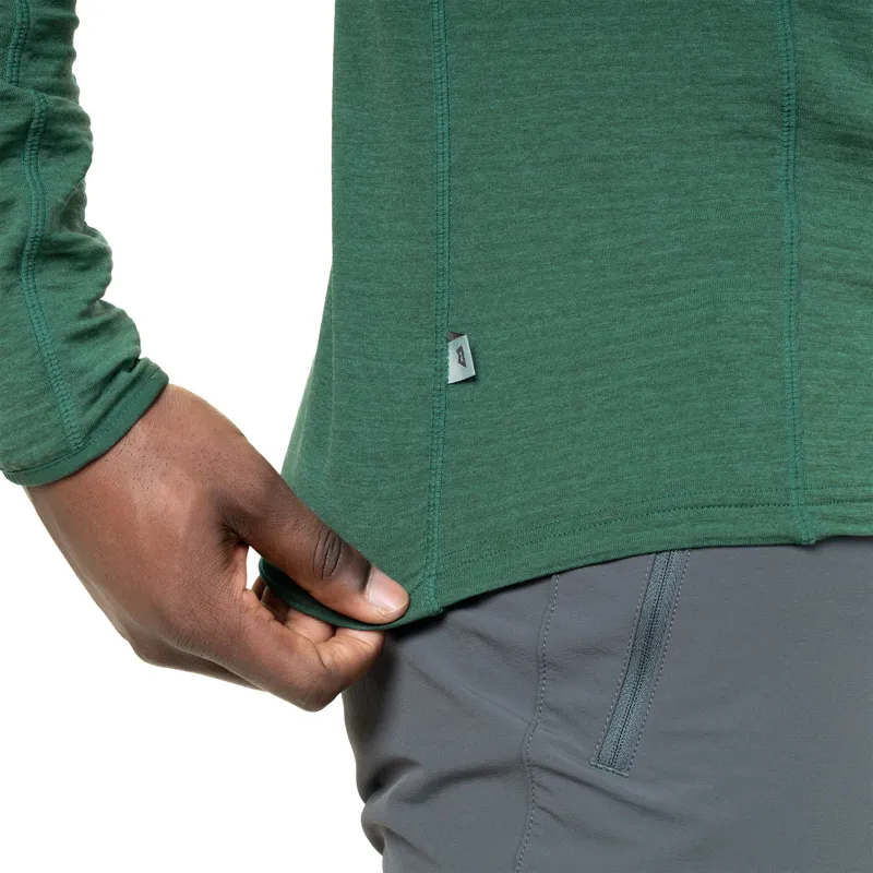 Mountain Equipment Mens Lumiko Zip-T Fleece - Fern-Ombre-6