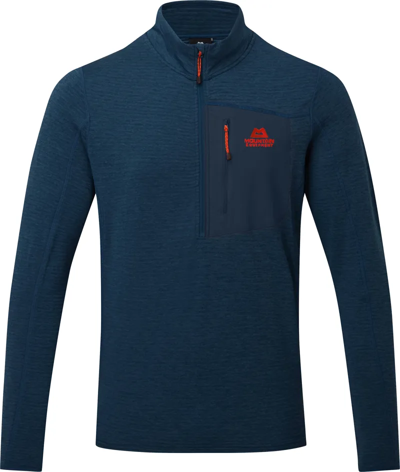 Mountain Equipment Mens Lumiko Zip-T Fleece - Cosmos